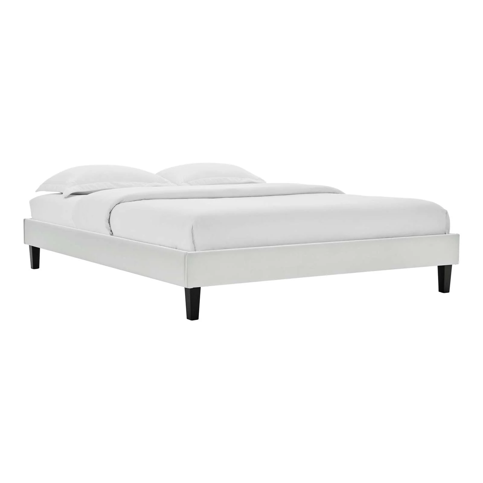 Reagan Twin Performance Velvet Platform Bed By Modway - MOD-6887 - Image 46