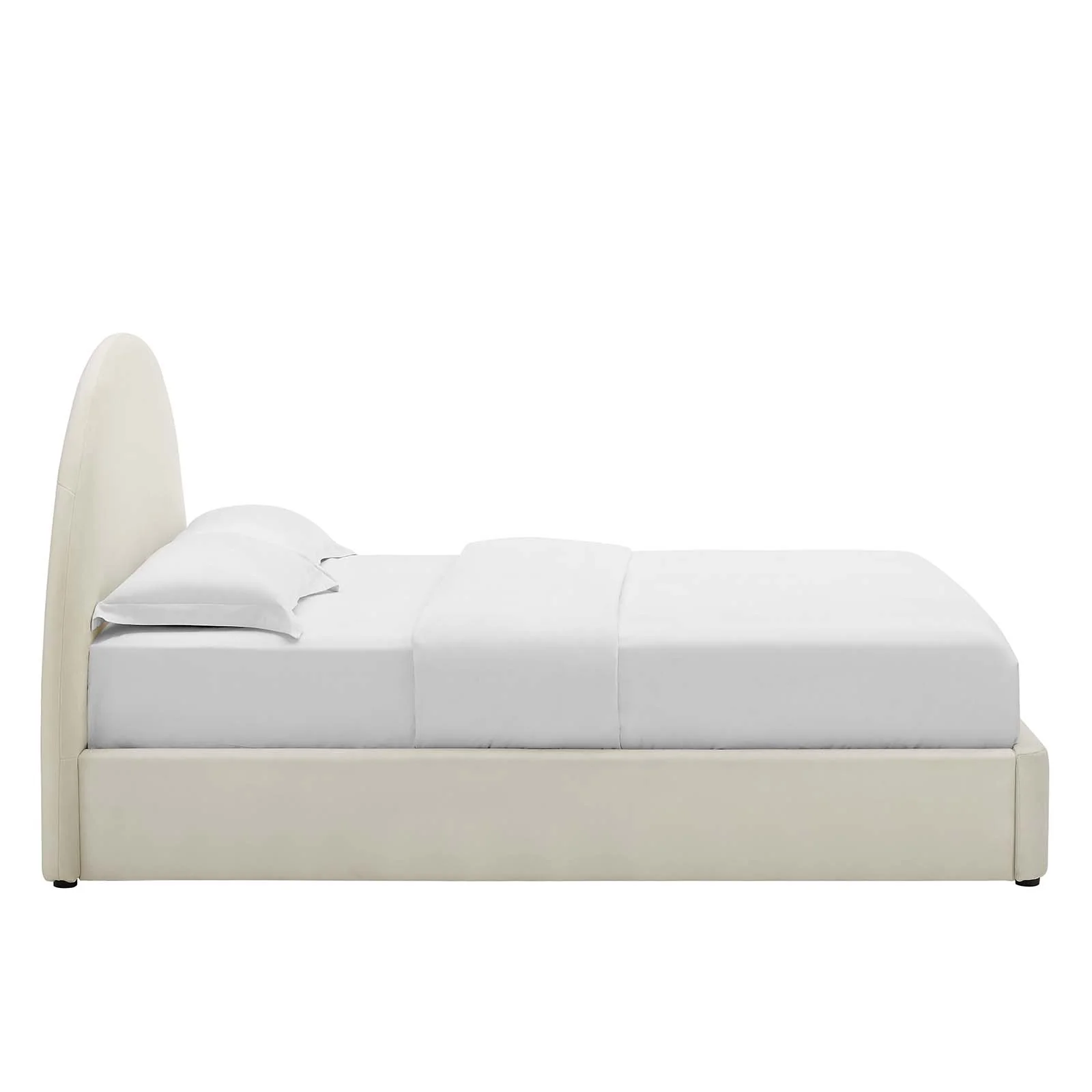 Resort Performance Velvet Arched Round King Platform Bed By Modway - MOD-7135 - Image 3