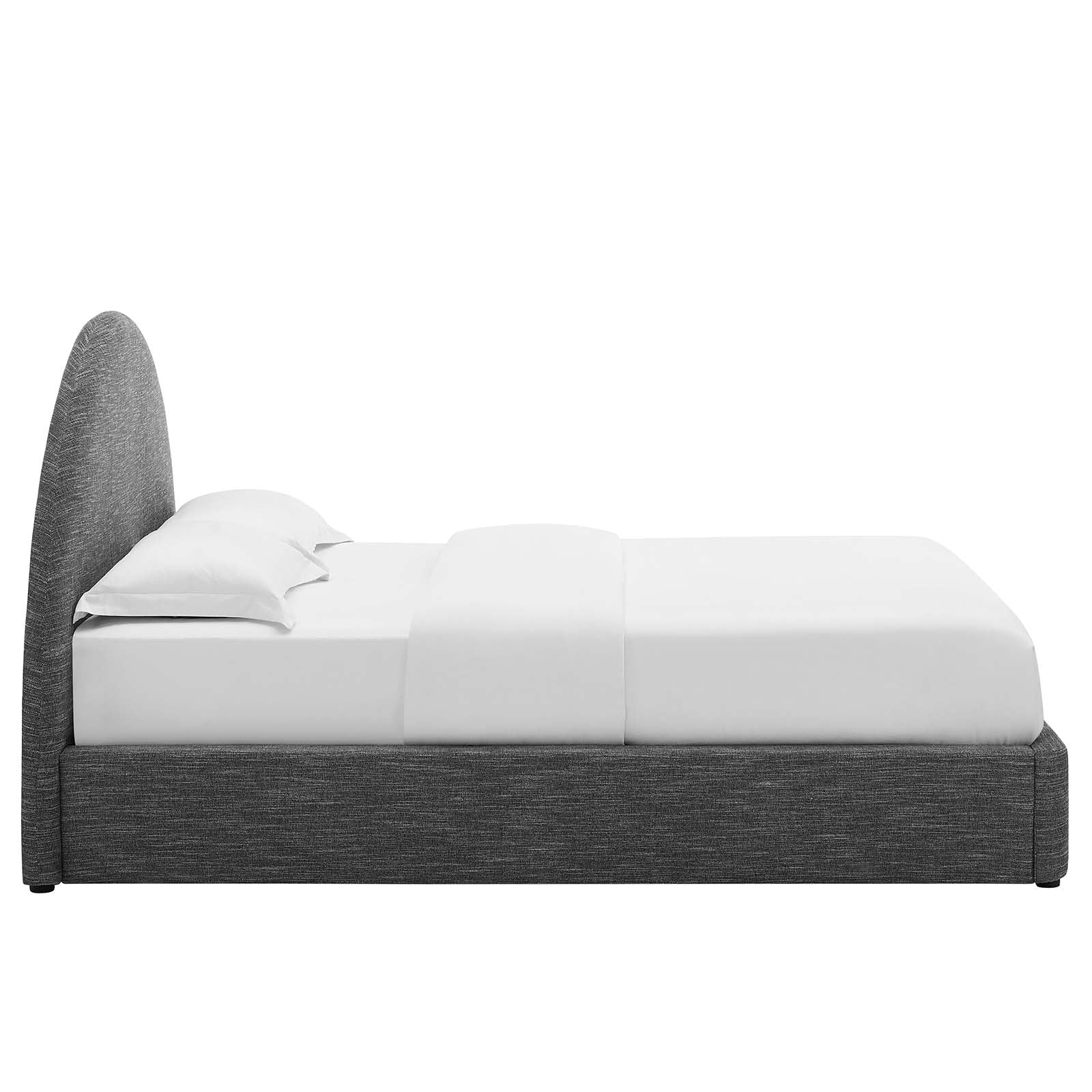 Resort Upholstered Fabric Arched Round King Platform Bed By Modway - MOD-7134 - Image 19