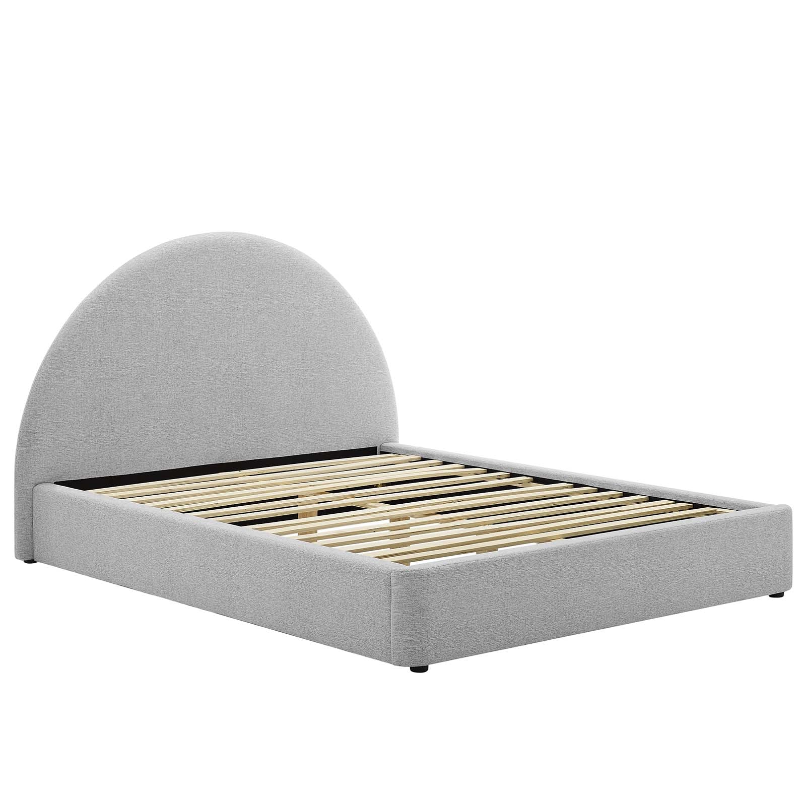 Resort Upholstered Fabric Arched Round Queen Platform Bed By Modway - MOD-7132 - Image 10