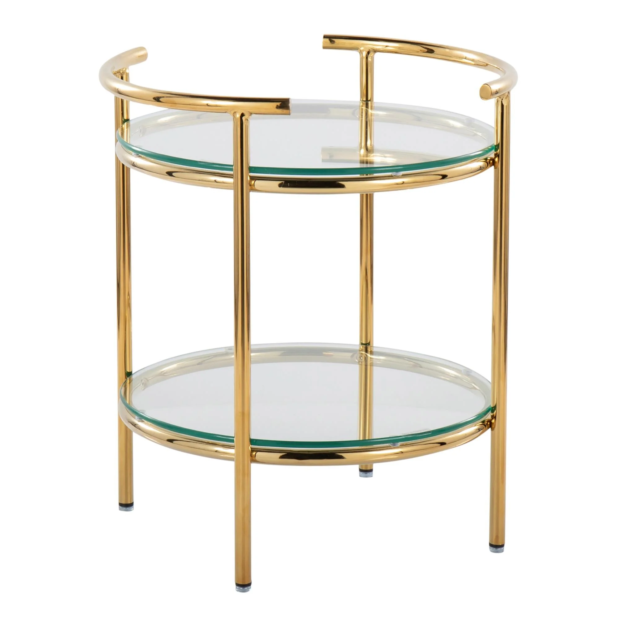 Rhonda Side Table Transparent By LumiSource