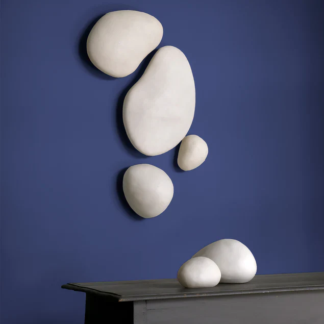 River Stone 9.8"L Wall Art  By Gold Leaf Design Group - Image 5