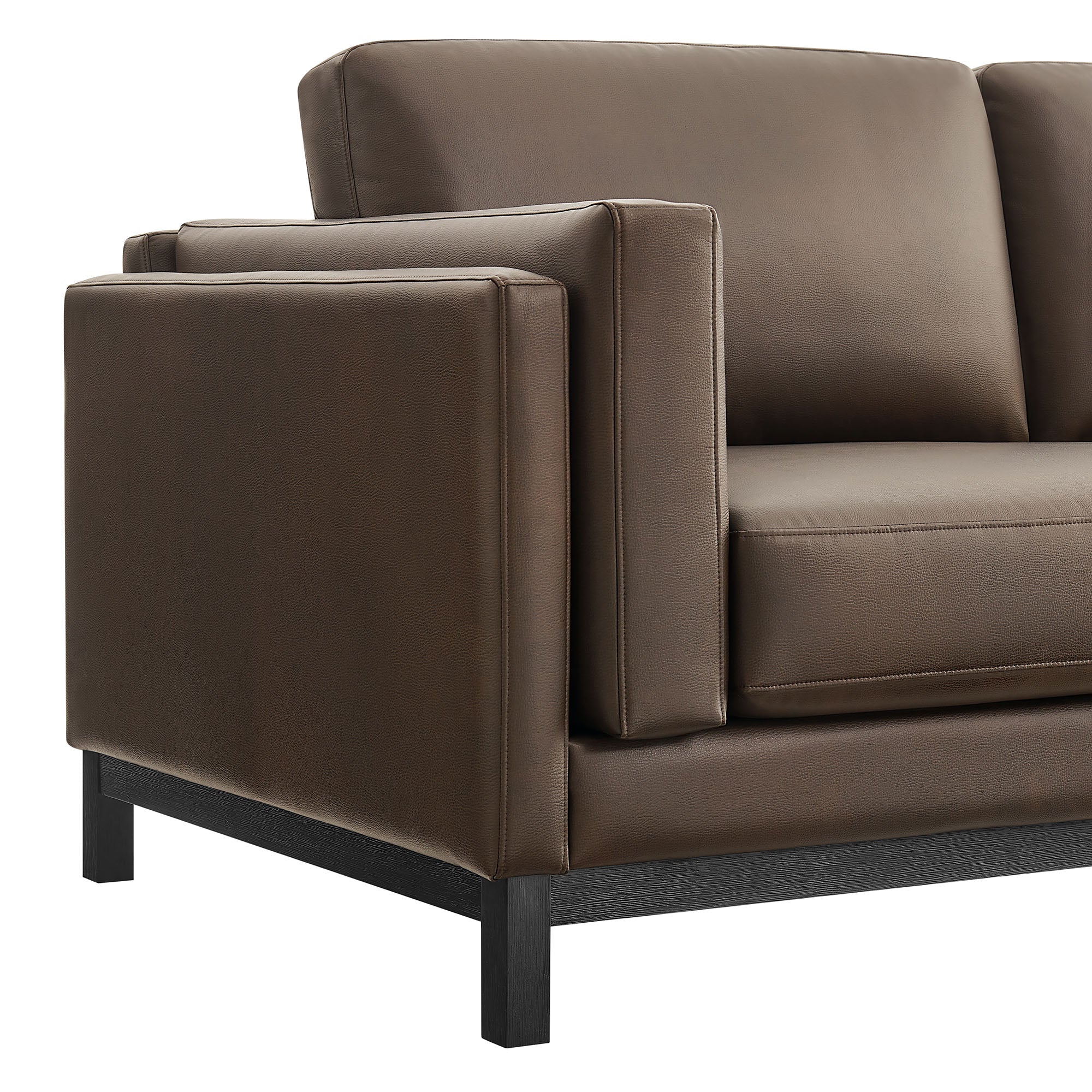 Roscoe 81 inch Vegan Leather Sofa by Modway - Image 6
