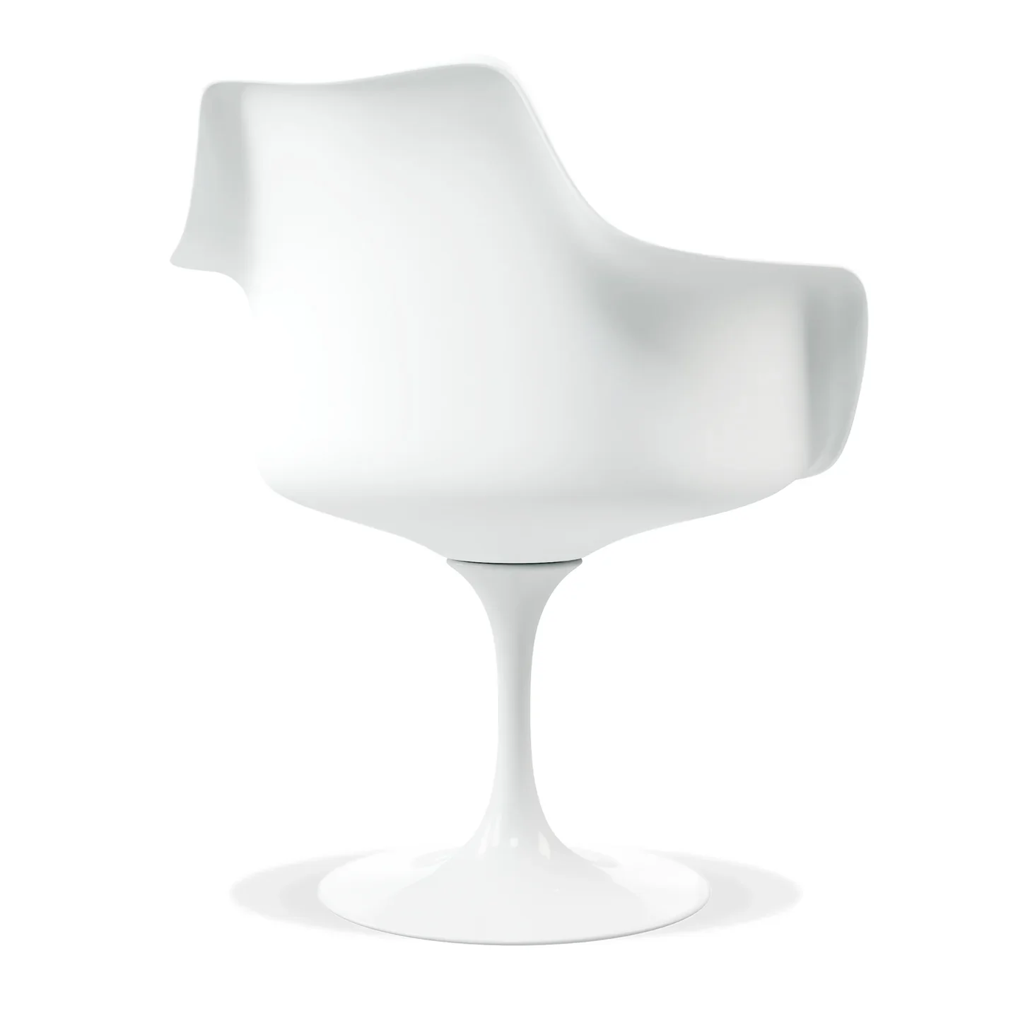 Rose Arm Chair - White By World Modern Design - Image 4