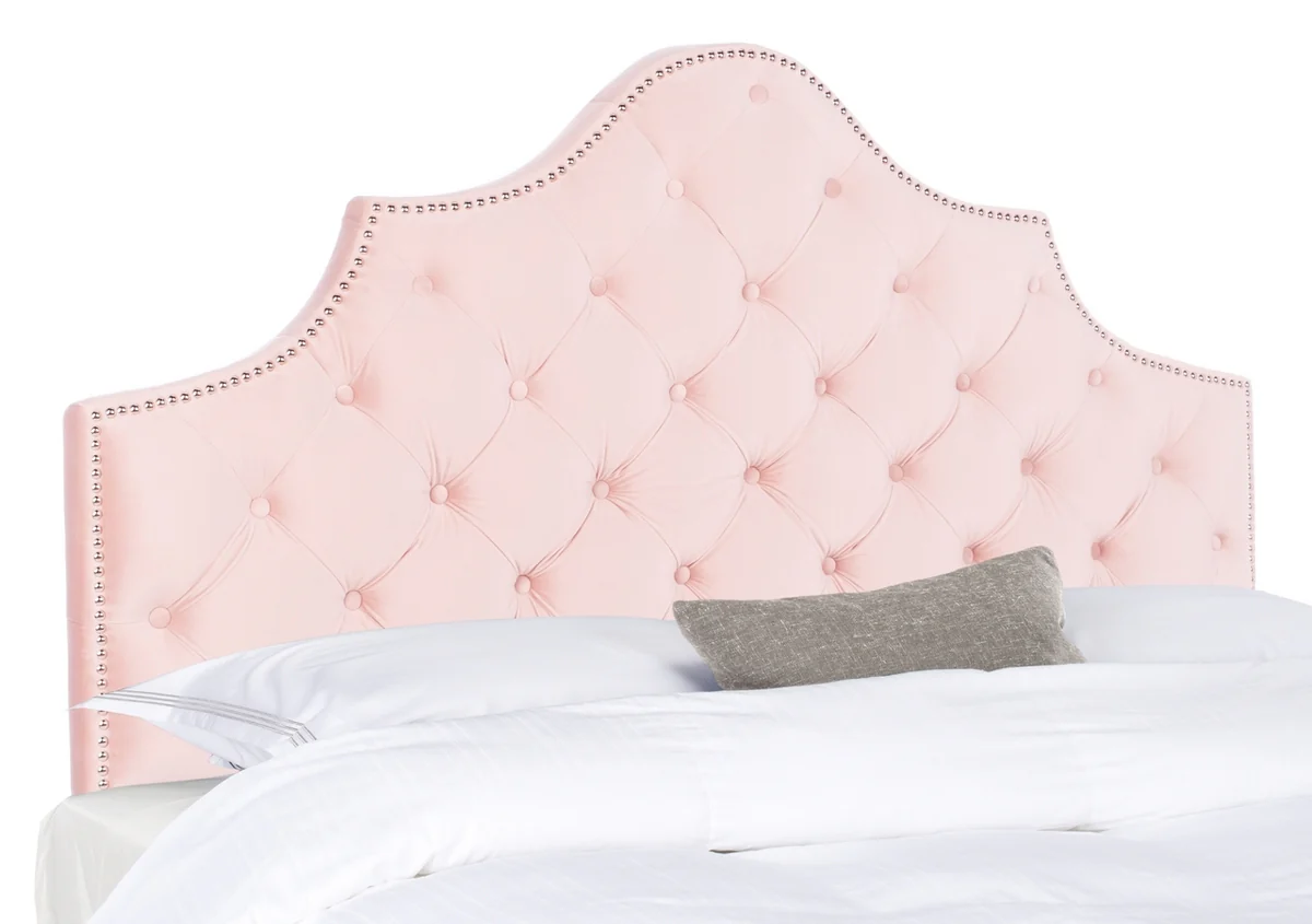 Safavieh Arebelle Full Headboard Full Size - Blush - Image 2