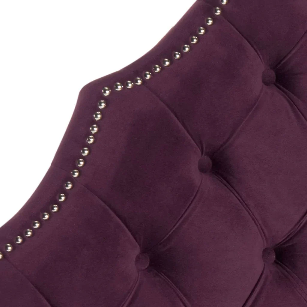 Safavieh Arebelle Twin Headboard Twin Size - Aubergine - Image 3