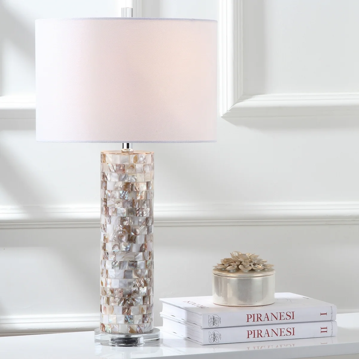 Safavieh Boise 27.5-Inch H Table Lamp Set Of 2 - Cream