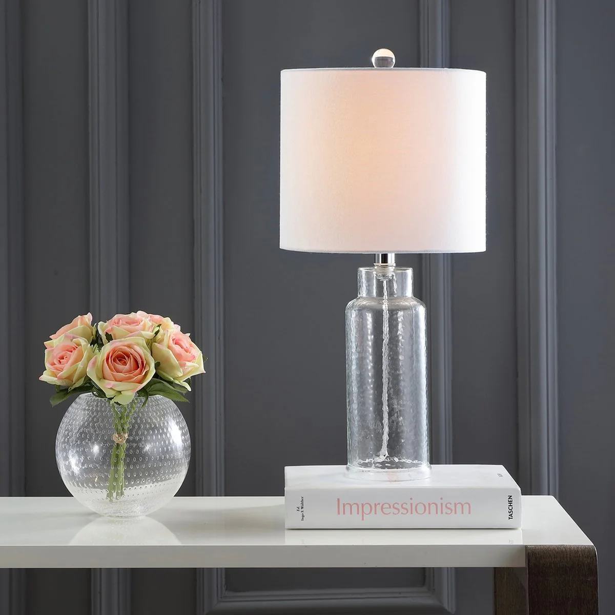 Safavieh Carmona Table Lamp - Clear