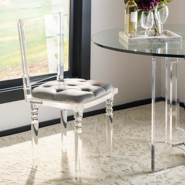 Safavieh Ella Acrylic Dining Chair - Clear