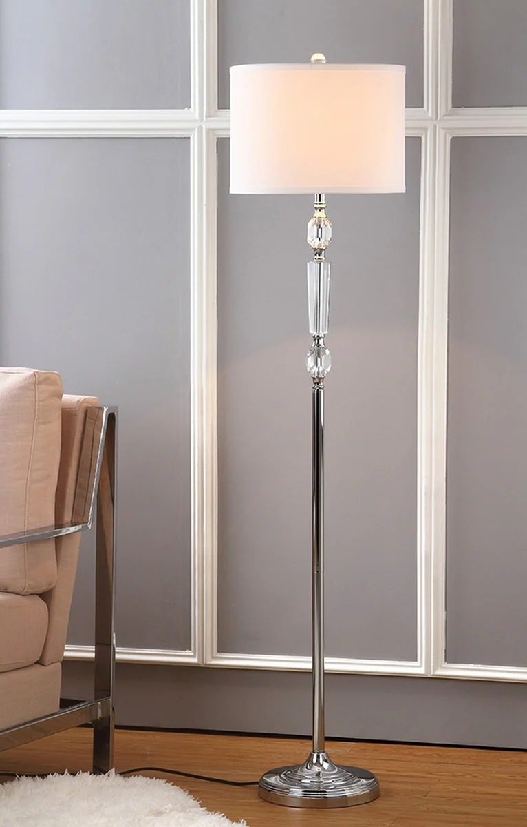 Safavieh Fairmont 60-Inch H Floor Lamp - Clear