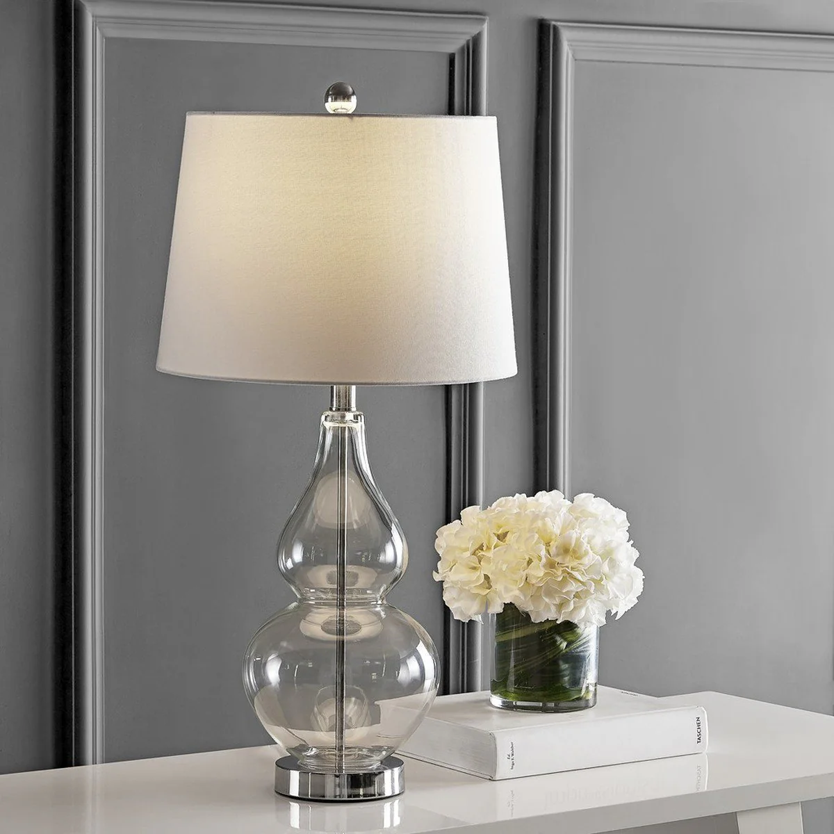Safavieh Frena Table Lamp Set Of 2 - Clear