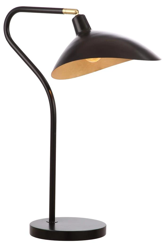 Safavieh Giselle 30-Inch H Adjustable Table Lamp - Black