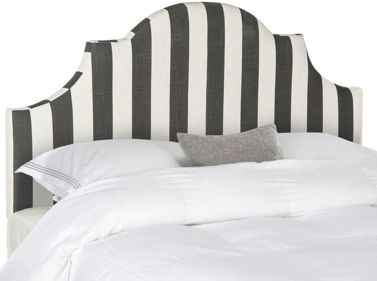 Safavieh Hallmar King Headboard King Size - Black - Image 4