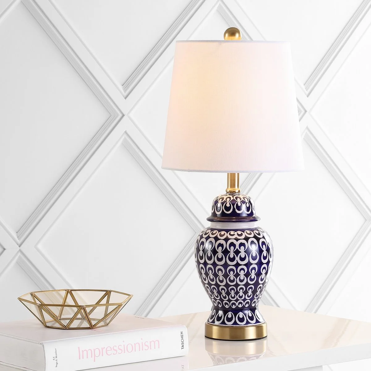 Safavieh Kyra Table Lamp - Blue
