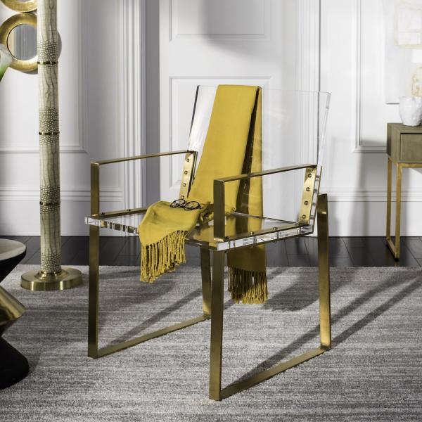 Safavieh Langston Chair - Clear