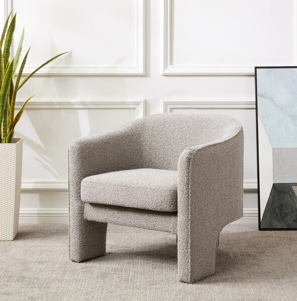 Safavieh Londyn Accent Chair - Light Gray
