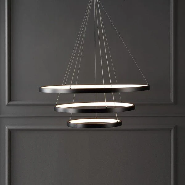 Safavieh Meranda 3 Tier Chandelier - Black