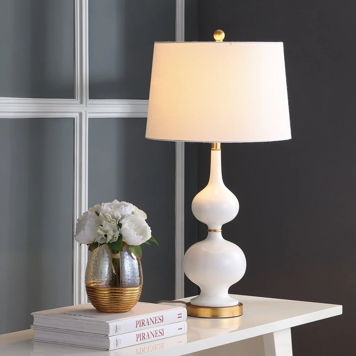 Safavieh Myla Table Lamp Set Of 2 - White