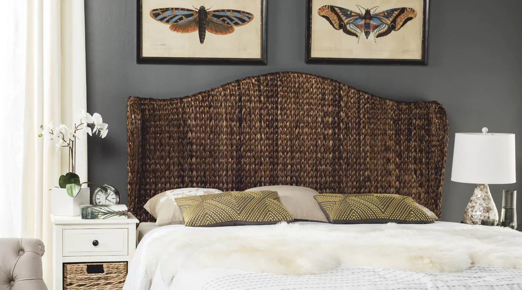 Safavieh Nadine Headboard Queen Size - Brown