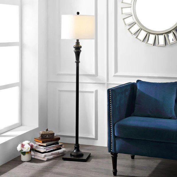 Safavieh Norla Floor Lamp - Antique Black