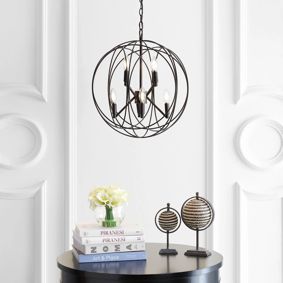 Safavieh Raylon Pendant - Dark Grey