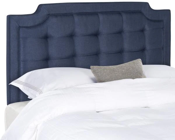 Safavieh Sapphire Headboard King Size - Navy - Image 2