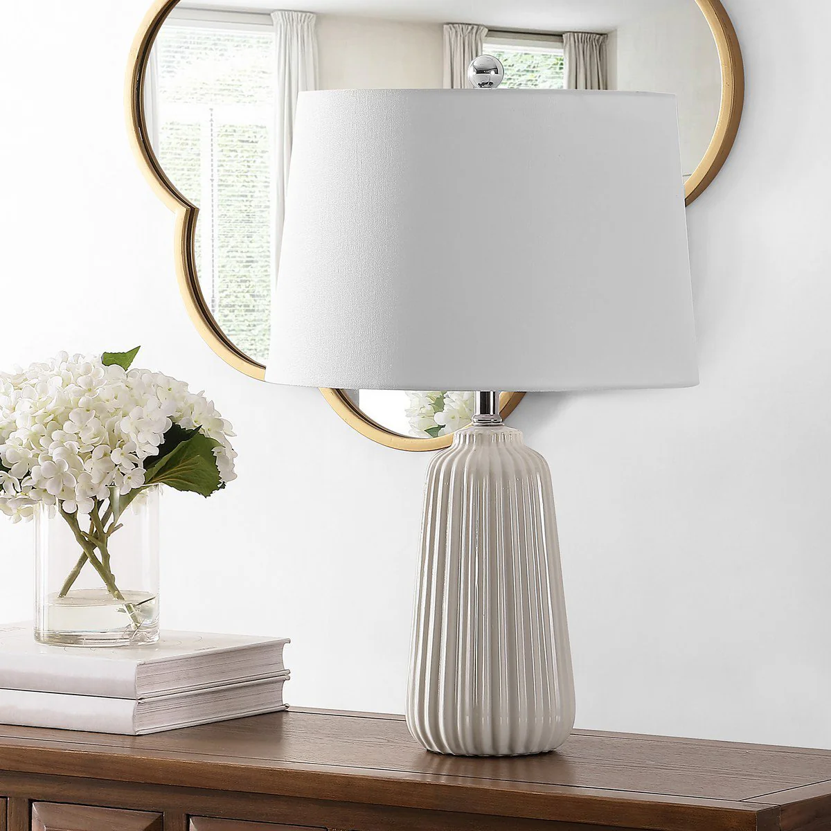 Safavieh Sawyer Ceramic Table Lamp - Ivory