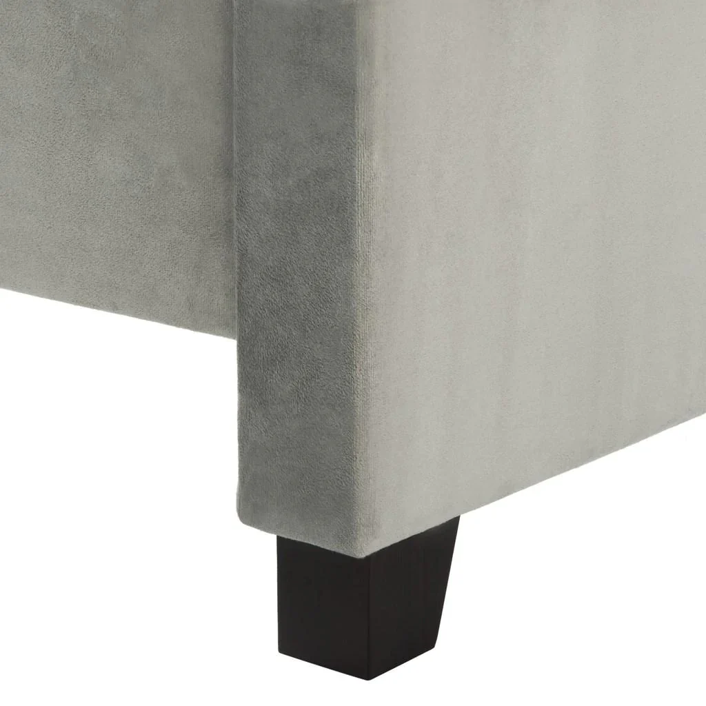 Safavieh Theron Bed Full Size - Grey - Image 4