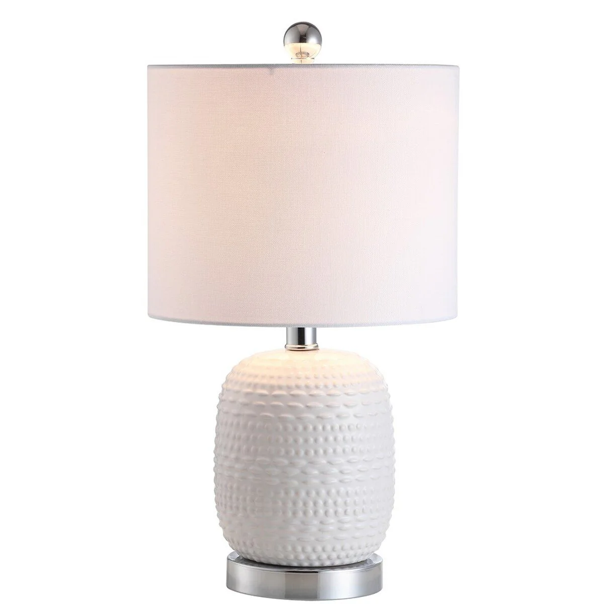 Safavieh Tucana, 19 Inch, White, Ceramic/Iron Table Lamp W/ Usb Port? - White - Image 3