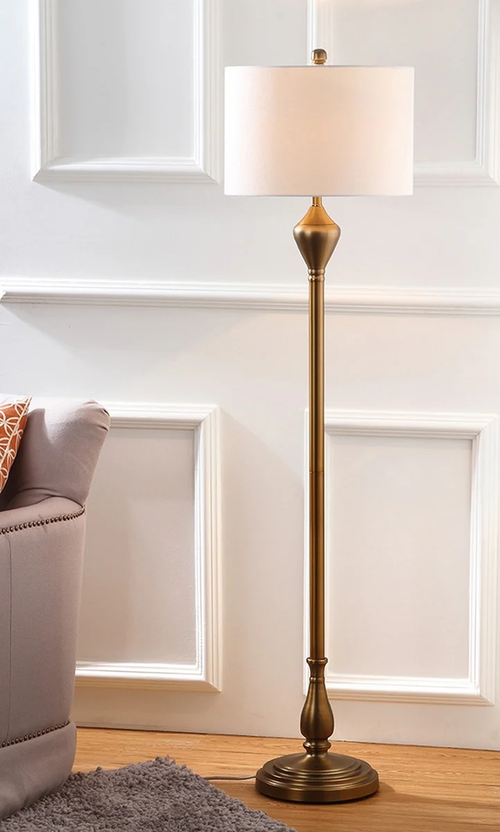 Safavieh Xenia 60.5-Inch H Floor Lamp - Gold