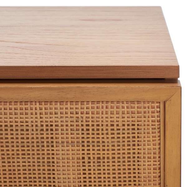 Safavieh Zadie 3 Drawer Rattan Chest - Natural With Natural Rattan - Image 2