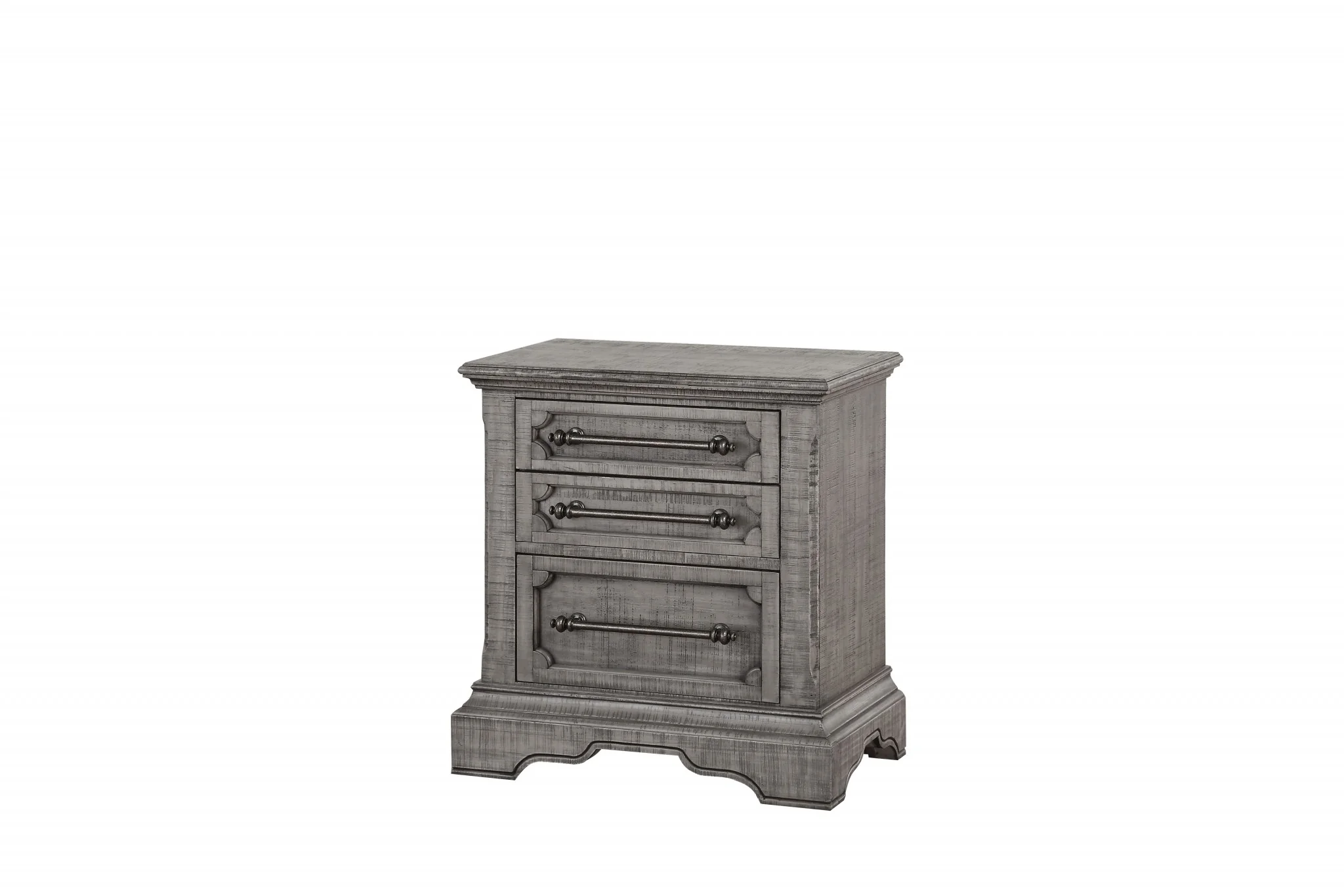 Salvaged Natural Wood Nightstand By Homeroots