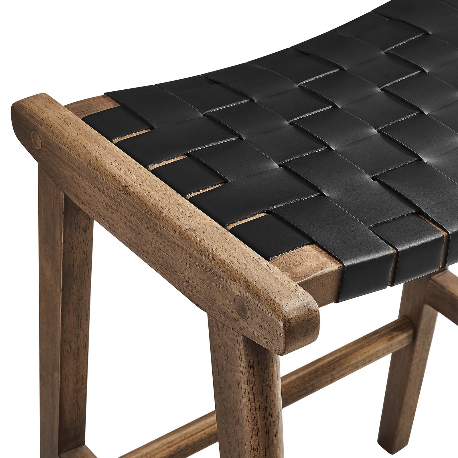 Saoirse Faux Leather Wood Counter Stool - Set of 2 By Modway - EEI-6547 - Image 15