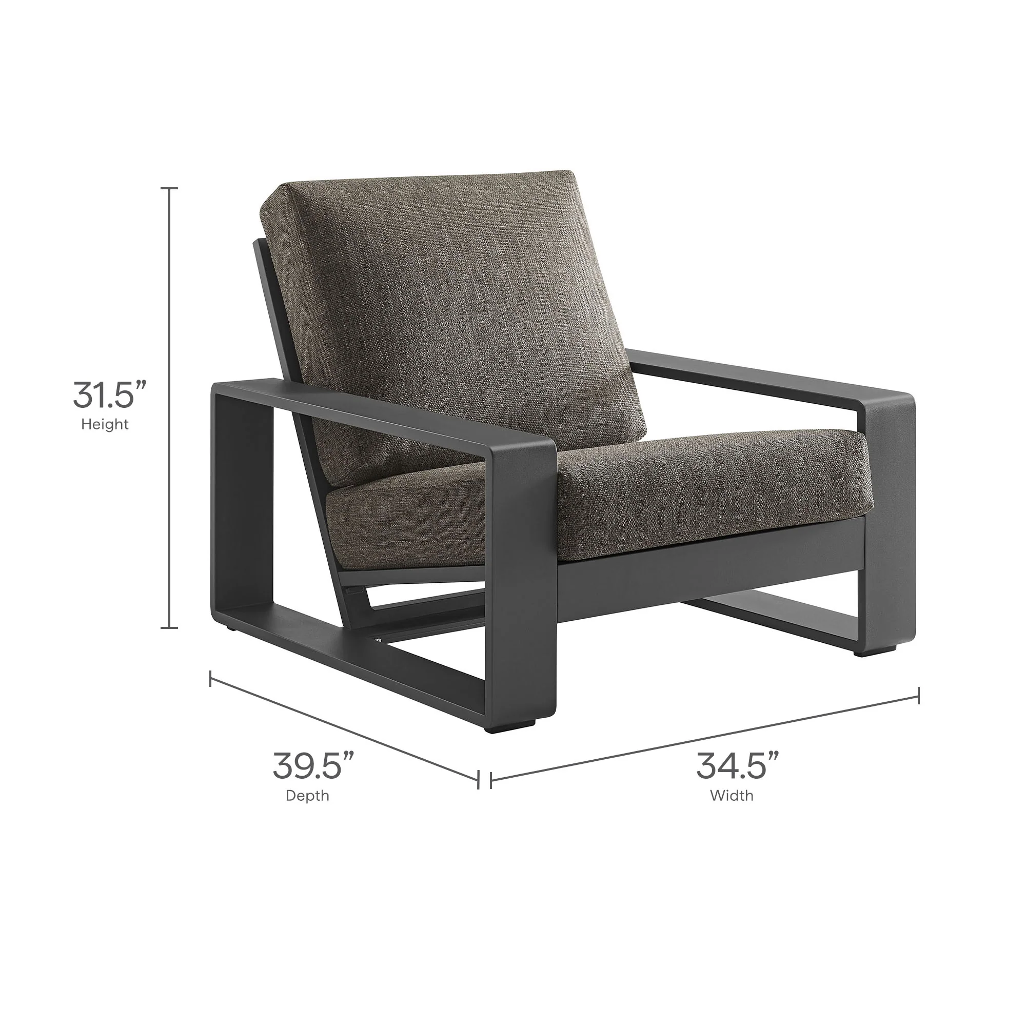 Saratoga 4-Piece Outdoor Patio Teak Wood Furniture Set by Modway - Image 47