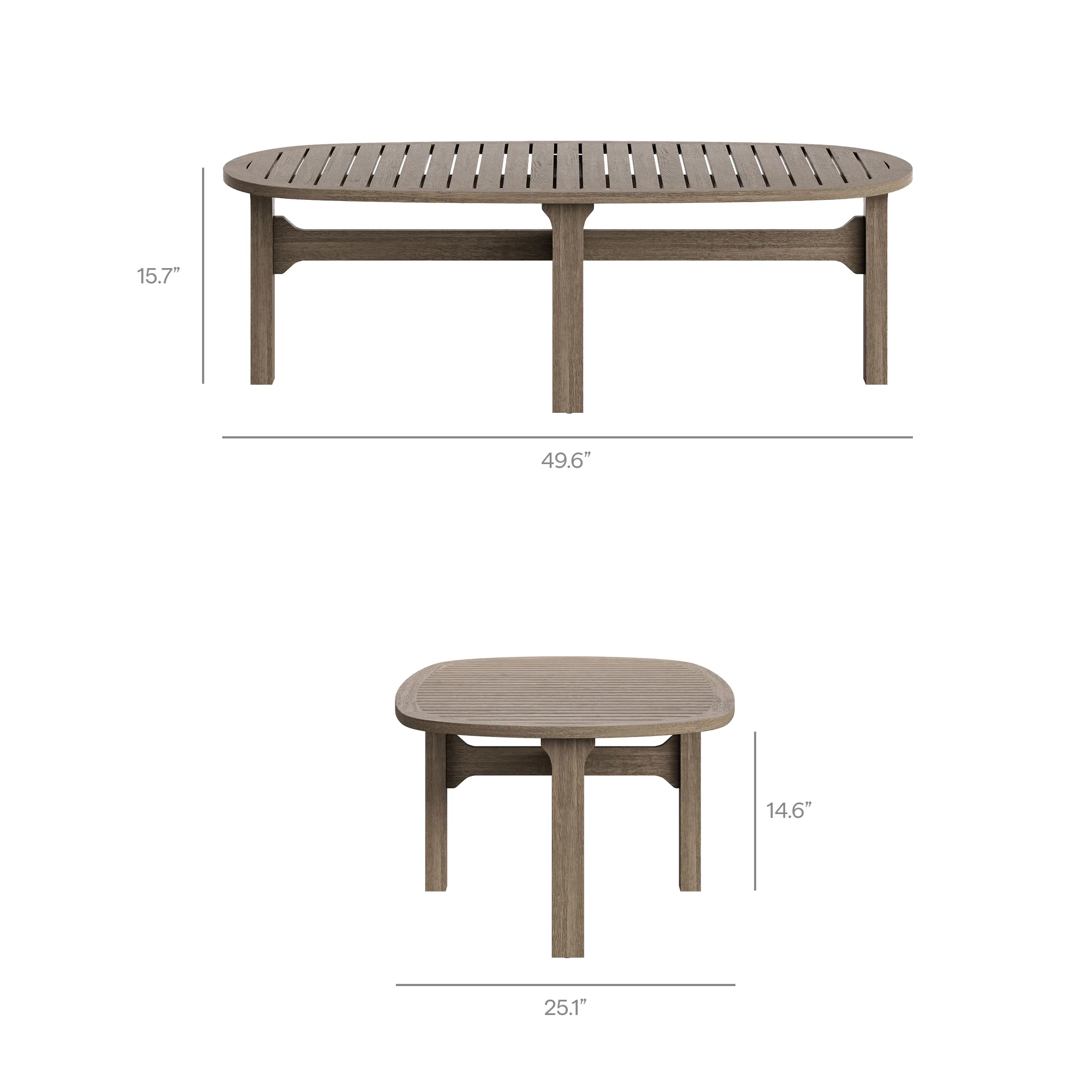 Saratoga 4-Piece Outdoor Patio Teak Wood Furniture Set by Modway - Image 5