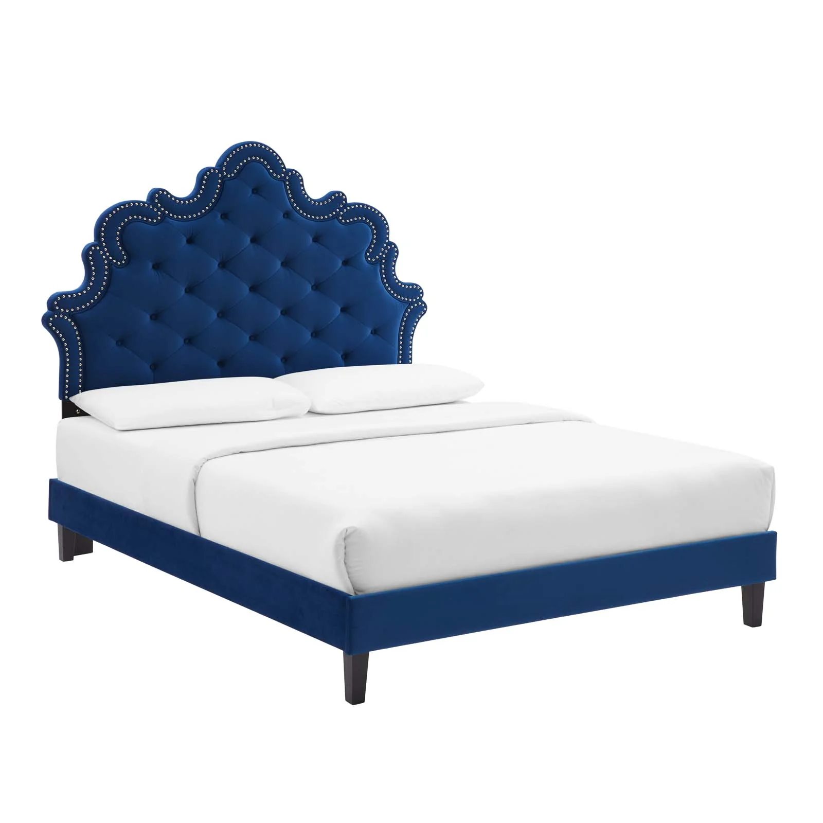 Sasha Button-Tufted Performance Velvet Twin Bed By Modway - MOD-6797 - Image 23