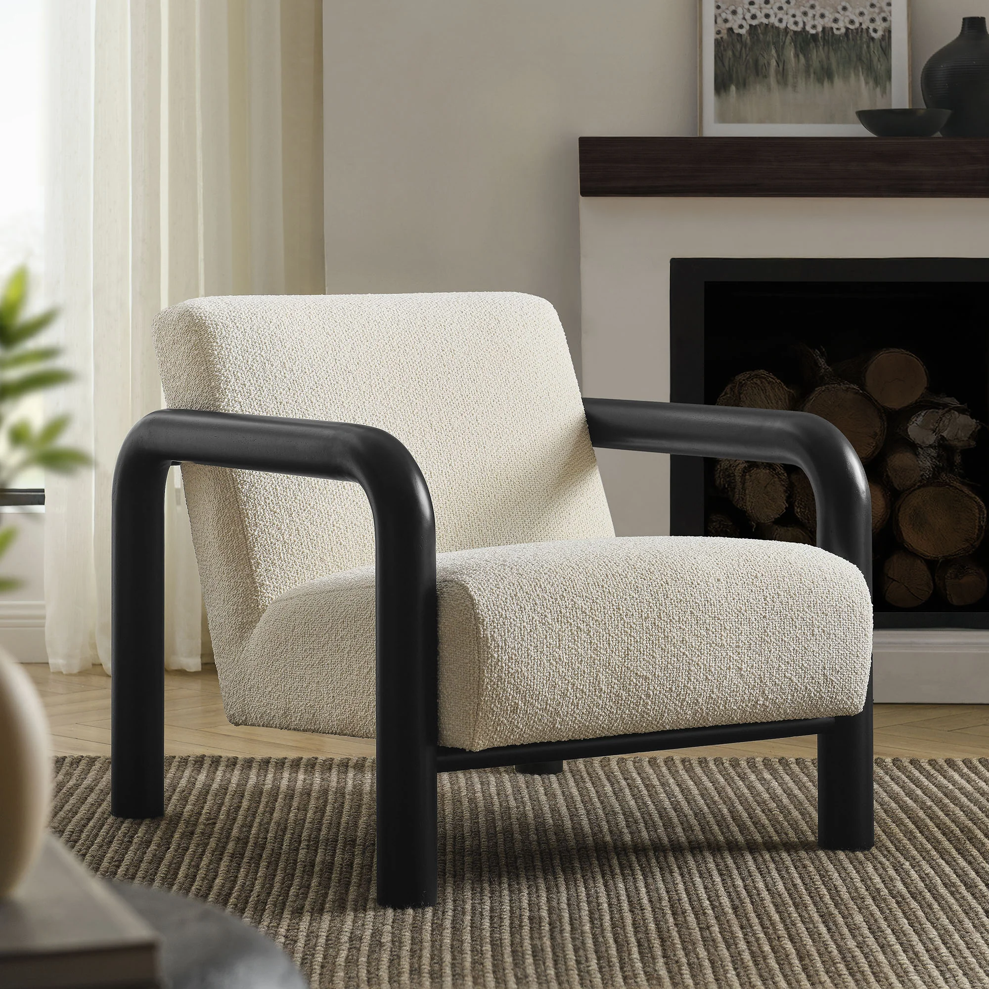 Sereno Boucle Accent Chair by Modway