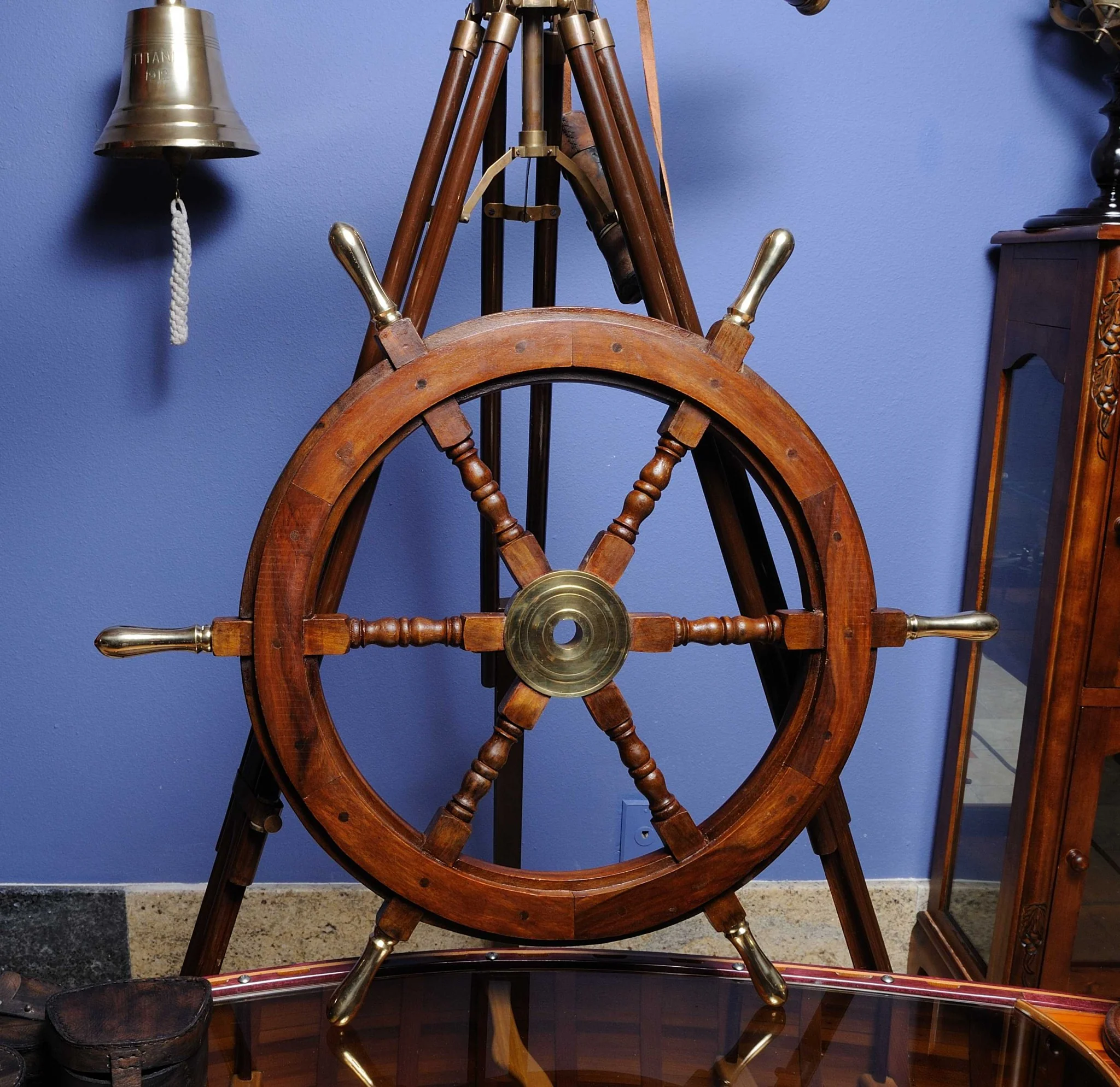Ship Wheel By Homeroots - 364331