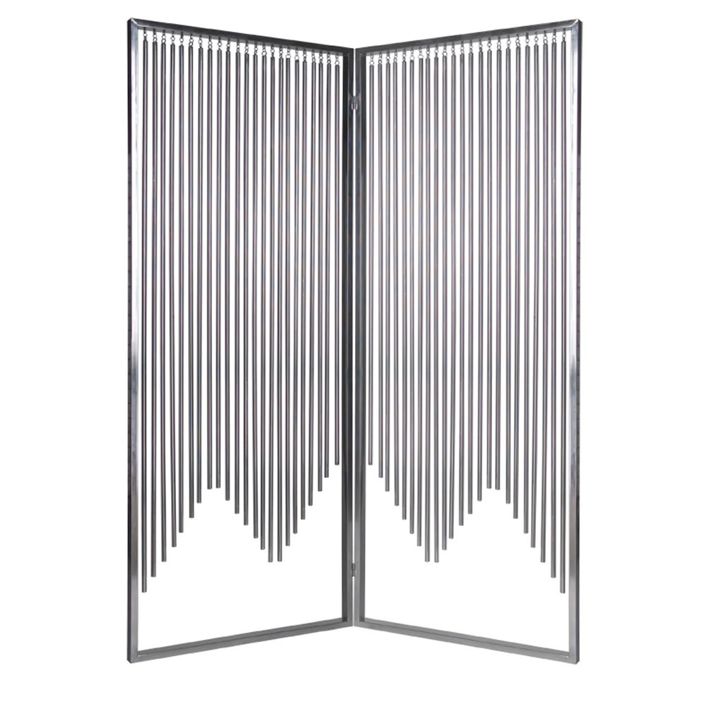 Silver Metal Screen By Homeroots - 274895 - Image 2