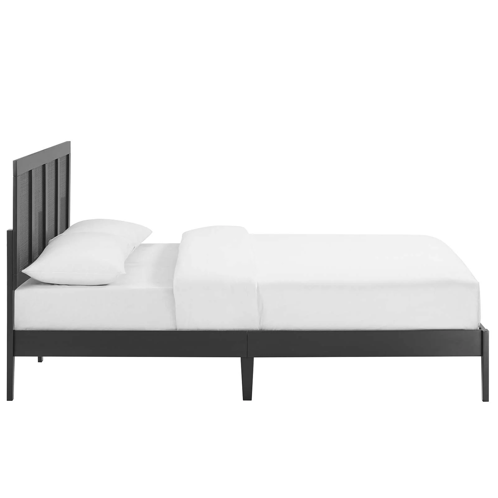 Sirocco Rattan and Wood Queen Platform Bed By Modway - MOD-7154 - Image 6