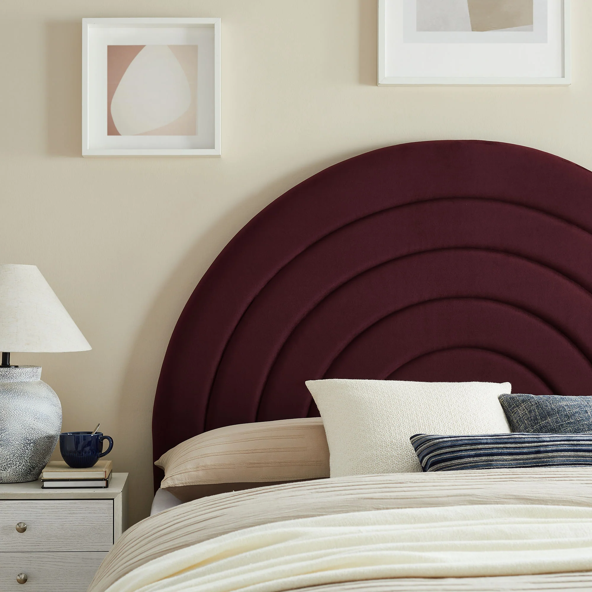Solana Arched Performance Velvet Full Headboard by Modway - Image 25