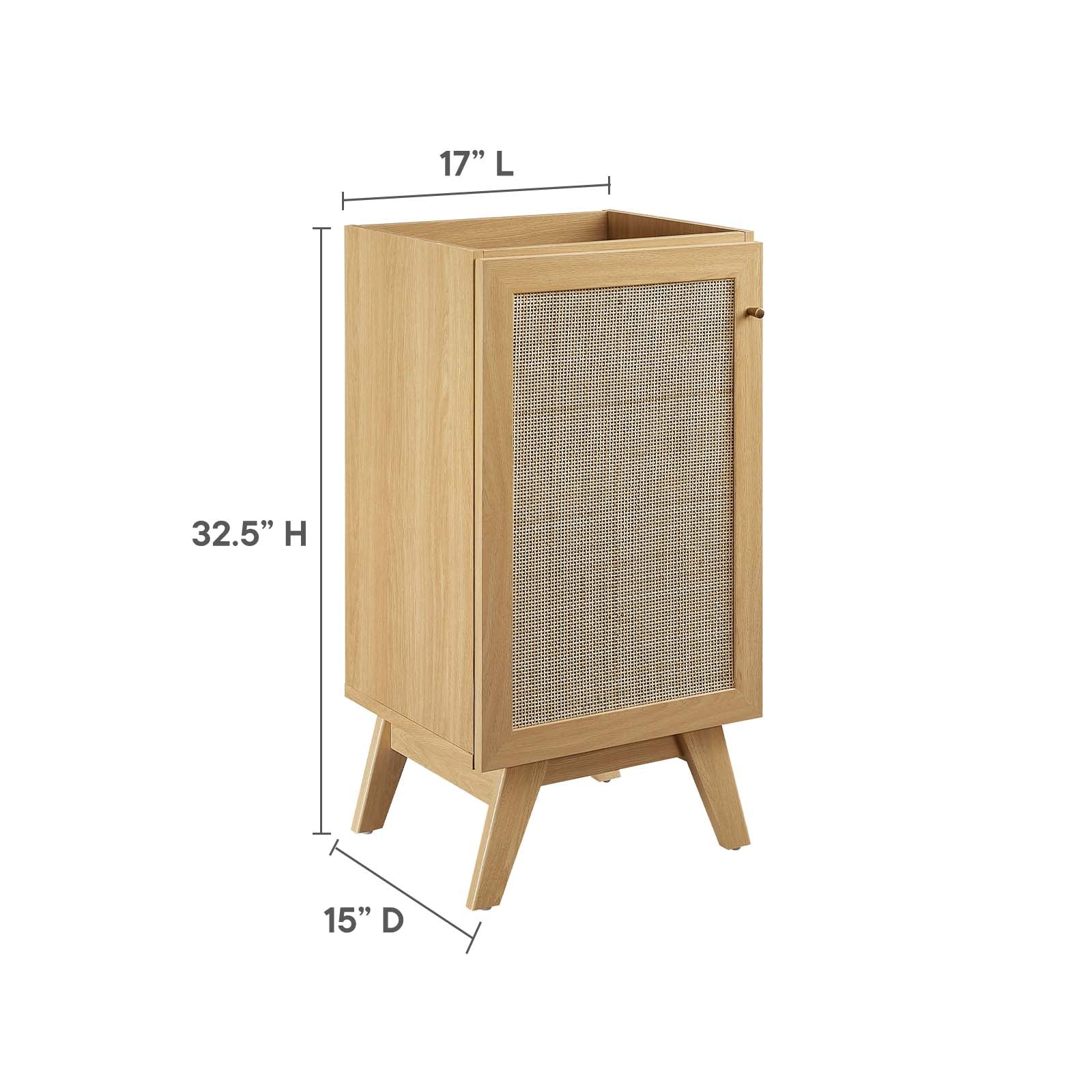 Soma 18” Bathroom Vanity Cabinet (Sink Basin Not Included) By Modway - EEI-6585 - Image 9