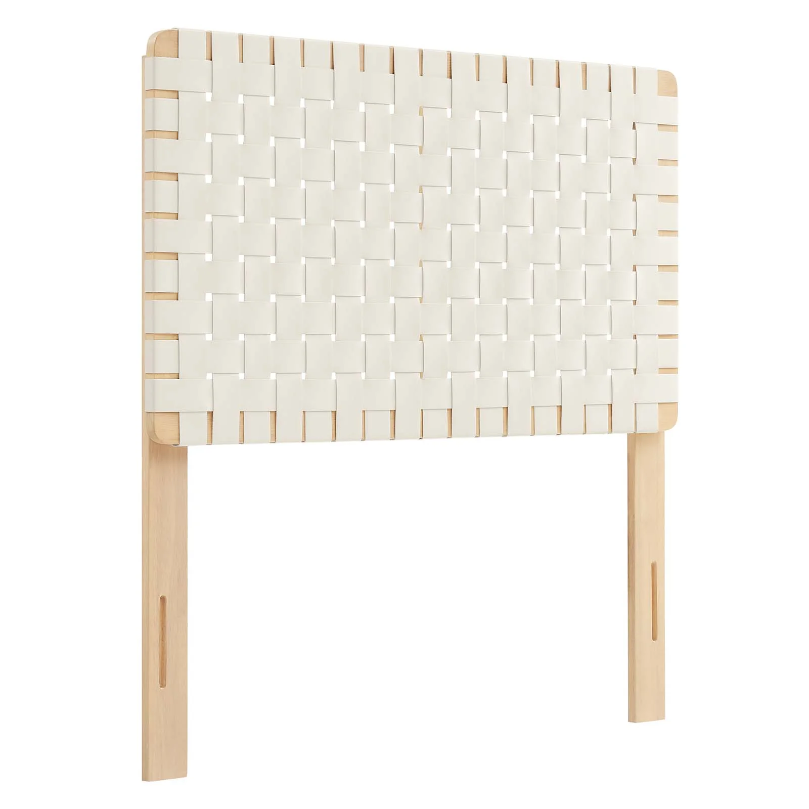 Sparta Weave Twin Vegan Leather Headboard By Modway - MOD-7121