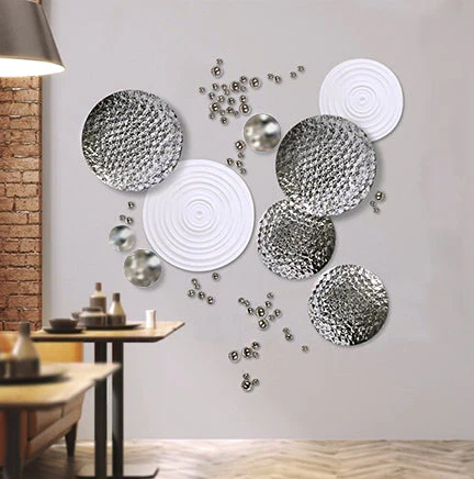 Stainless Steel 10"D Half Ball By Gold Leaf Design Group - Image 5
