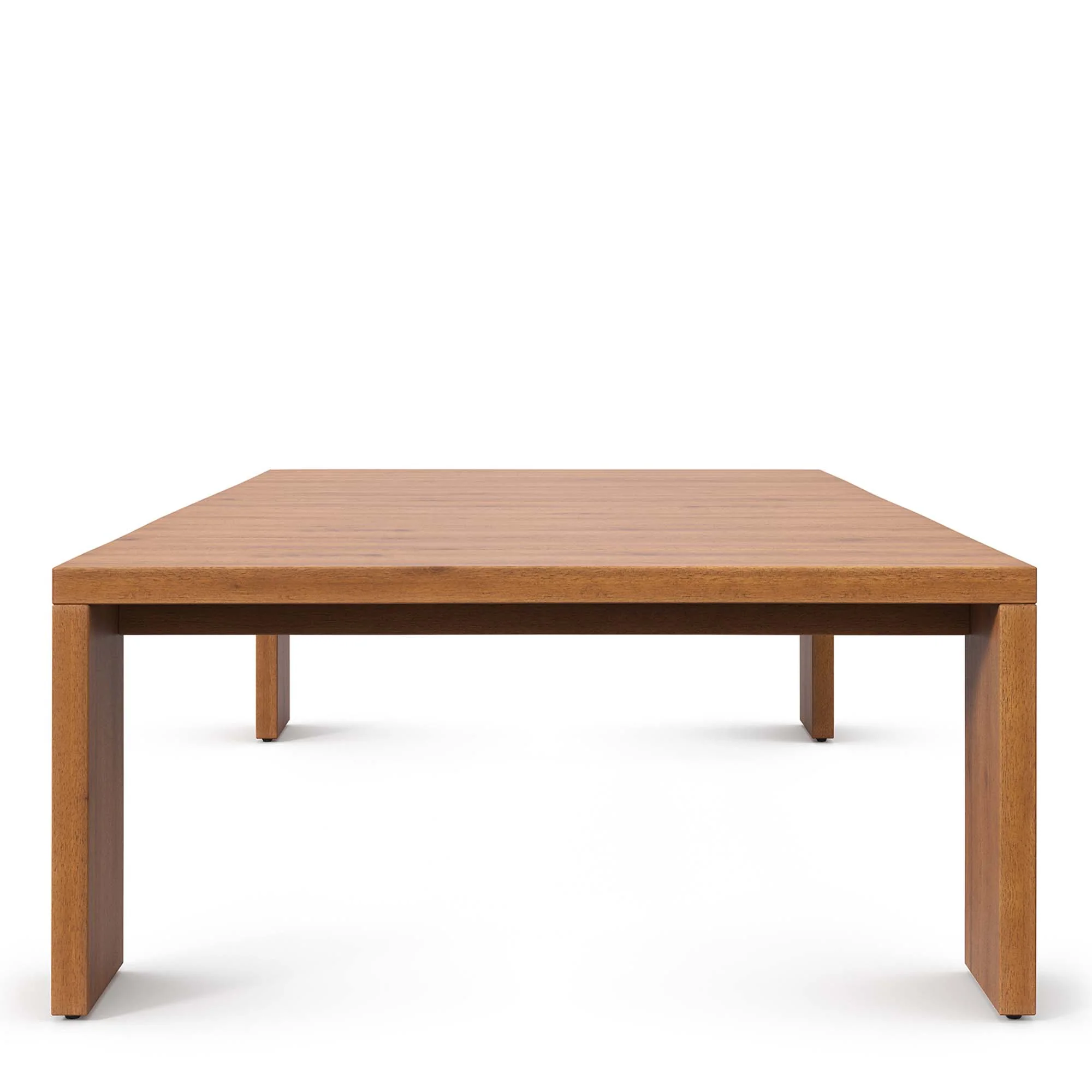 Tahoe Outdoor Patio Acacia Wood Ottoman by Modway - Image 12