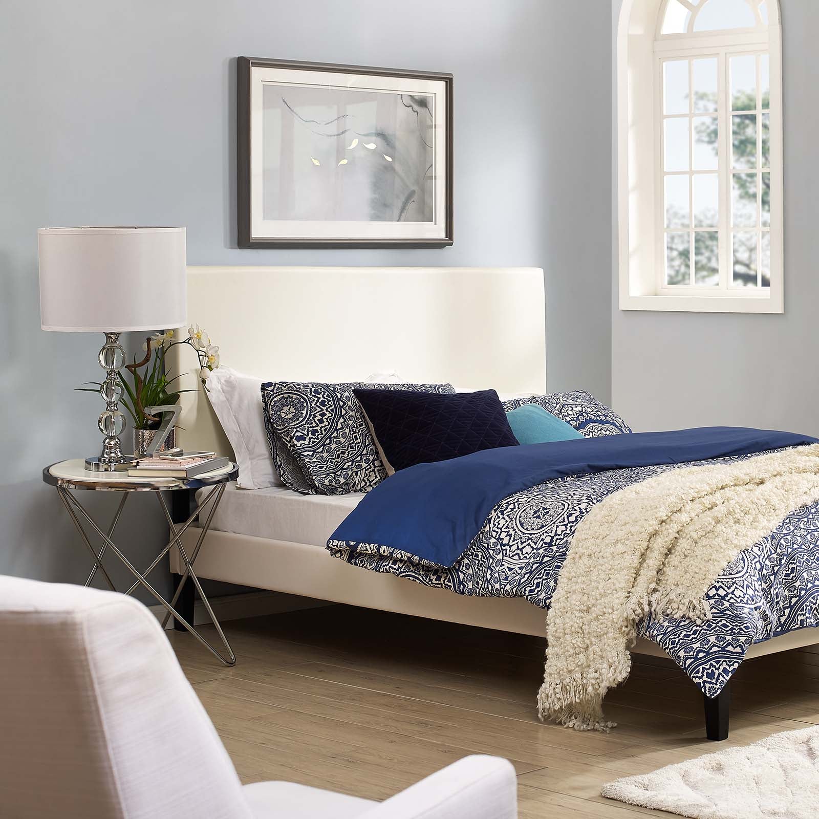 Taylor Twin Upholstered Faux Leather Headboard By Modway - MOD-5876