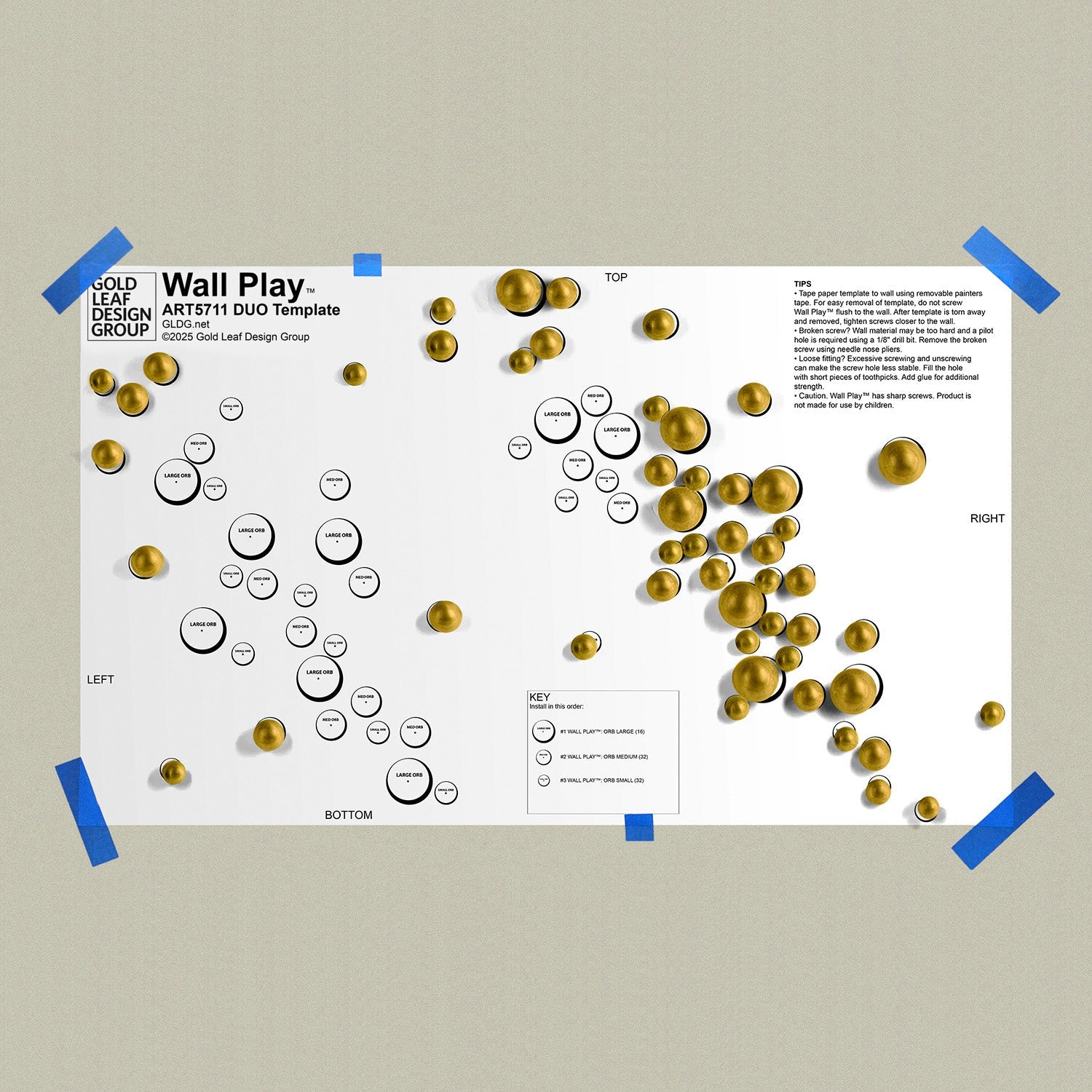 Template Kit - DUO Orb, ~59"W By Gold Leaf - Image 11