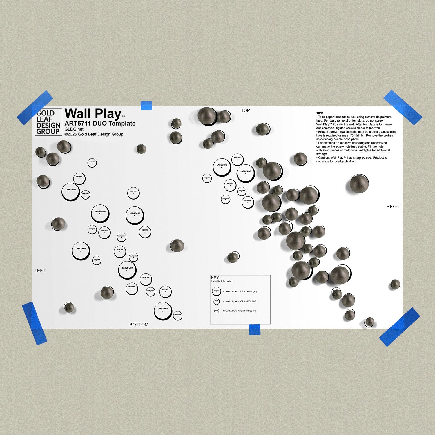 Template Kit - DUO Orb, ~59"W By Gold Leaf - Image 14