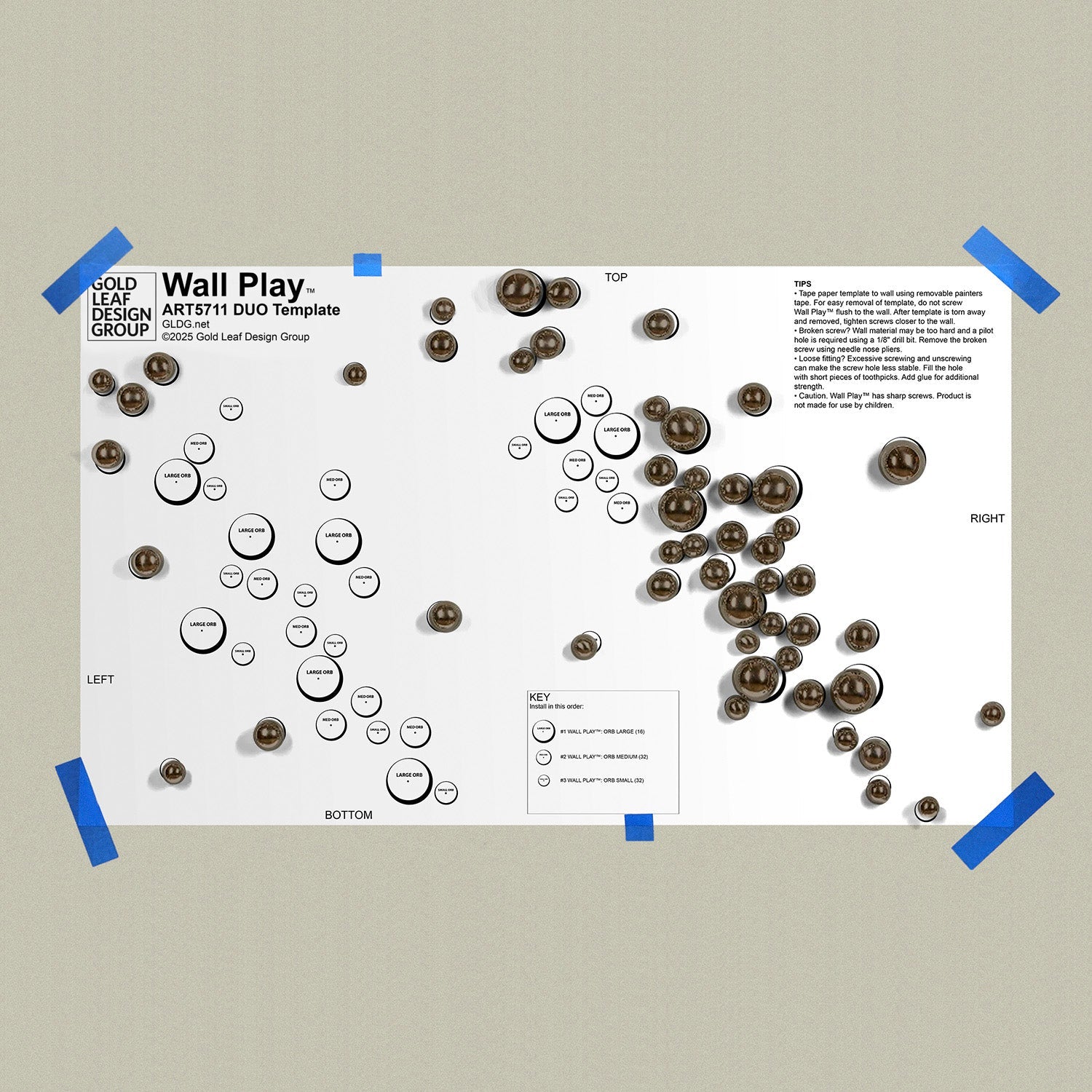 Template Kit - DUO Orb, ~59"W By Gold Leaf - Image 8