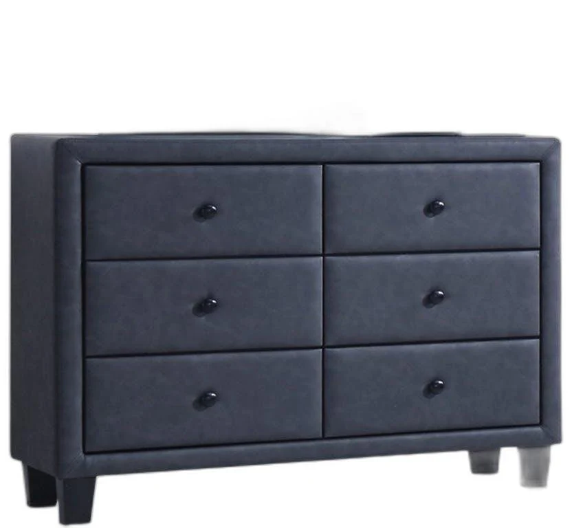 Tone Gray Pu Wood Dresser By Homeroots